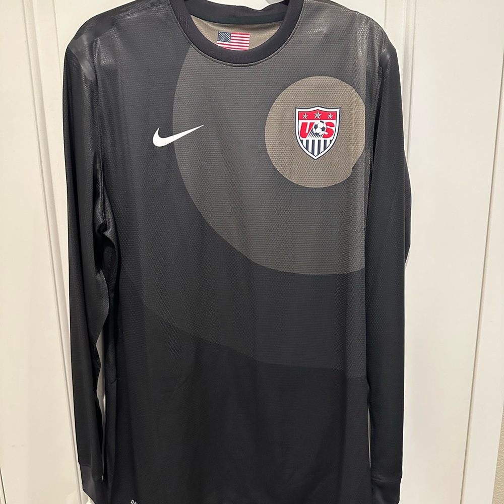 Nike Black Dri-FIT US Soccer Goalie Jersey- XL